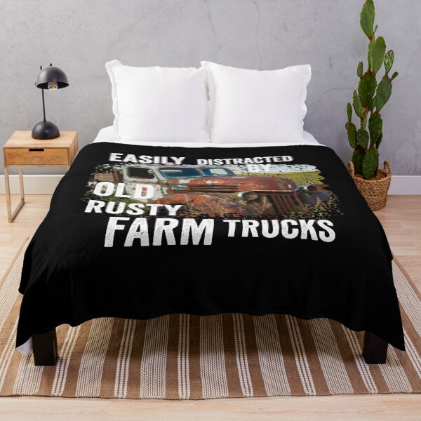 Item preview, Vintage fun; Easily distracted by old rusty farm trucks designed and sold by Department61.