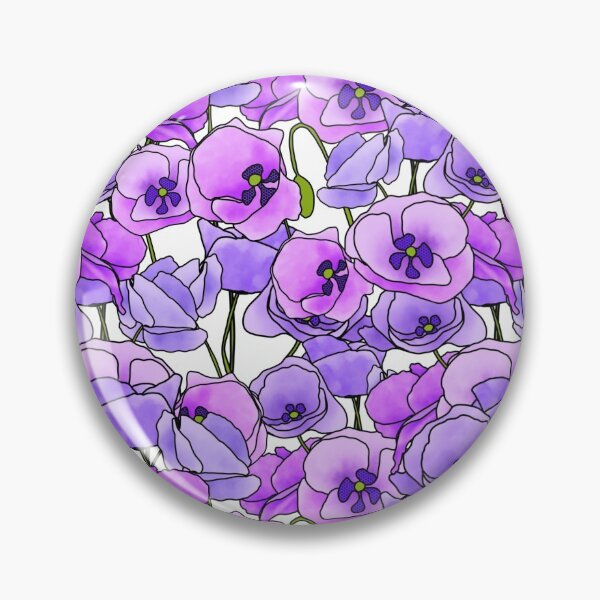 Item preview, Large Purple Poppy designed and sold by Crafted-Pear.