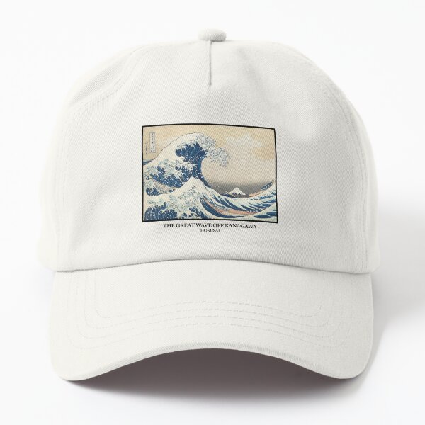 The Great Wave off Kanagawa Hokusai Dad Hat
