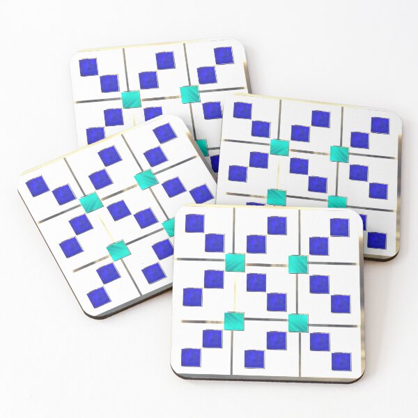 Item preview, Pattern -Squares and Gold Frames designed and sold by MulesParty.