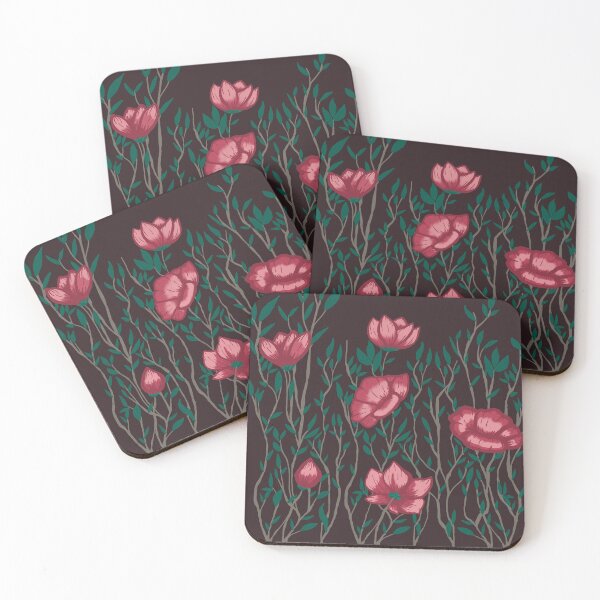 Item preview, Flowers at night designed and sold by sophieandpaulie.