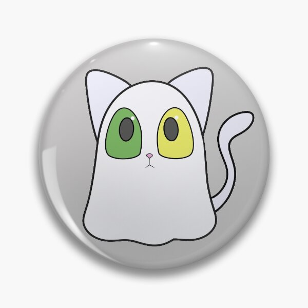 Item preview, Cute Kitty Ghost designed and sold by Cutest-Raccoon.