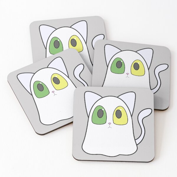 Item preview, Cute Kitty Ghost designed and sold by Cutest-Raccoon.