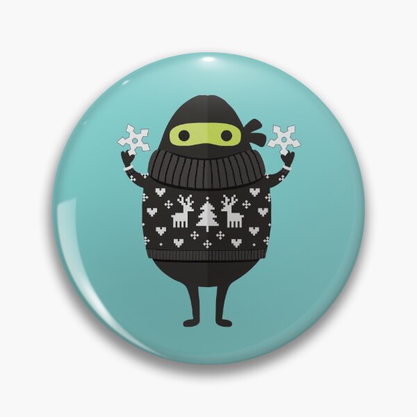 Item preview, Ninjacado in Ugly Holiday Sweater designed and sold by Daisy Beatrice.
