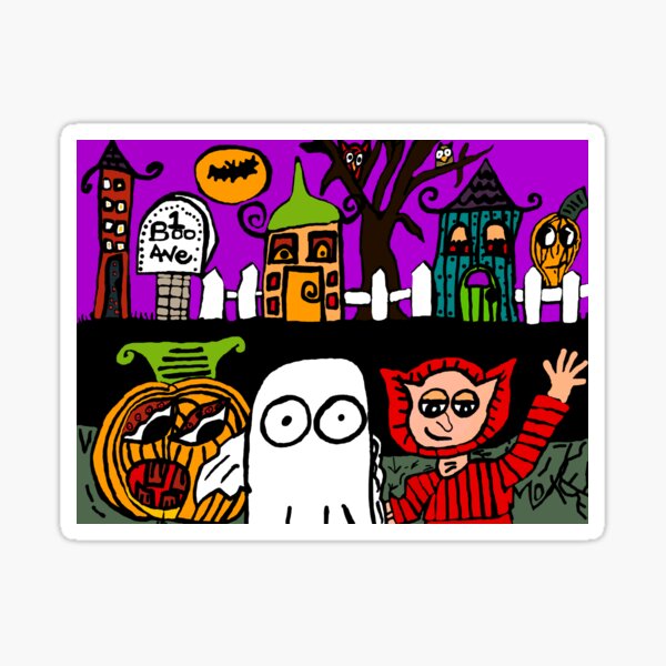 Item preview, HALLOWEEN 1 BOO AVENUE designed and sold by Maureen Zaharie.