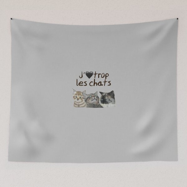 Item preview, Trio of cats. I like cats too much designed and sold by NathBros.