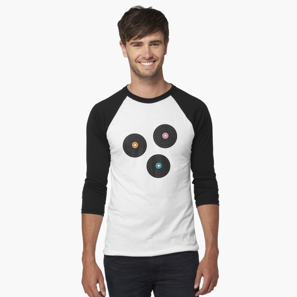 Item preview, Baseball ¾ Sleeve T-Shirt designed and sold by quirkyandkind.