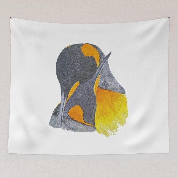 Aperçu de l'œuvre Pingouin Hug, "L'amour d'une mère" créée et vendue par playfulpuffin.