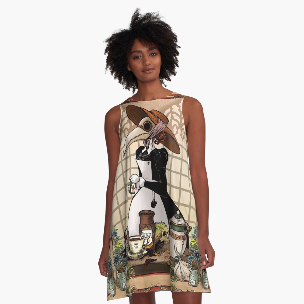 Item preview, A-Line Dress designed and sold by HollyPierson.