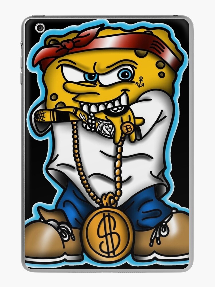 Gangster spongebob 2  iPad Case & Skin for Sale by KrisLouDes