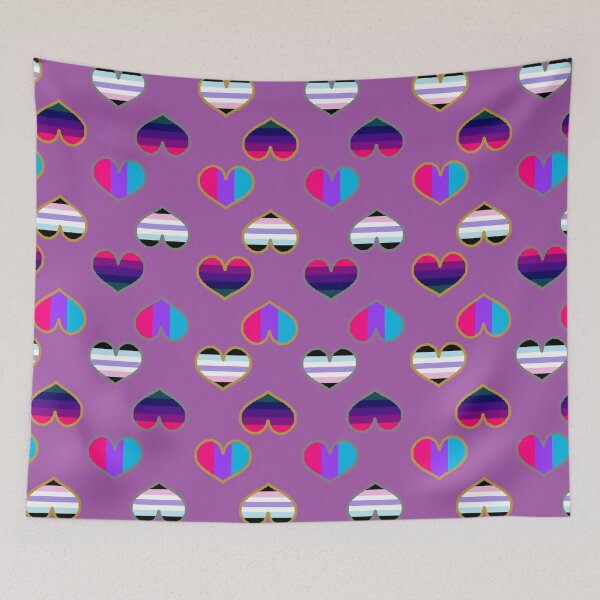 Item preview, Androgyne Mix Pride Heart designed and sold by Roxzania.
