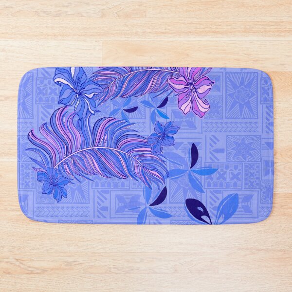 Item preview,  Hawaiian - Polynesian - Samoan Vintage Tropical Palm Leaves Print designed and sold by sunnthreads.