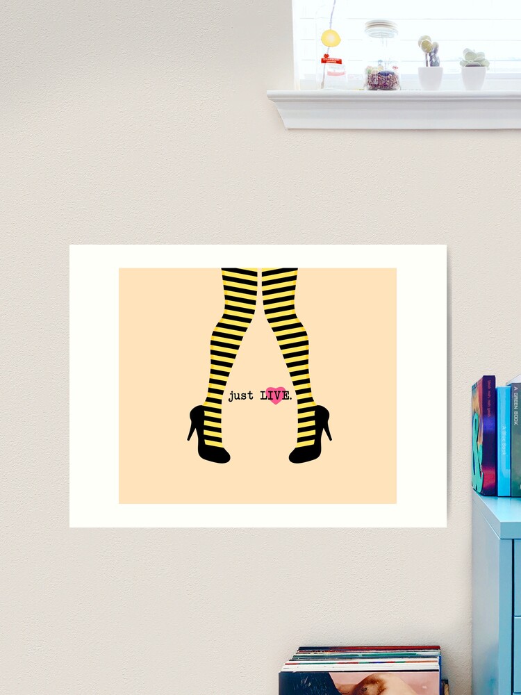 Me Before You Just Live Art Print for Sale by juxtaurora Redbubble