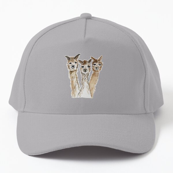 Hello There Alpacas - Watercolor Baseball Cap