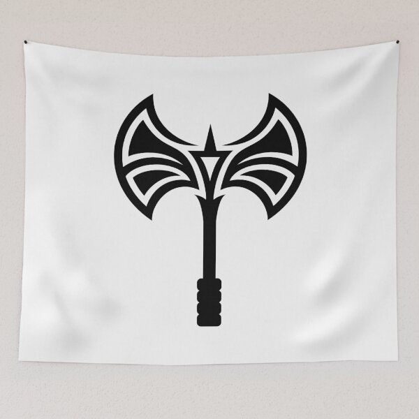 Item preview, Lesbian Labrys Uterus Stylized Symbol designed and sold by Sapphic Reality.