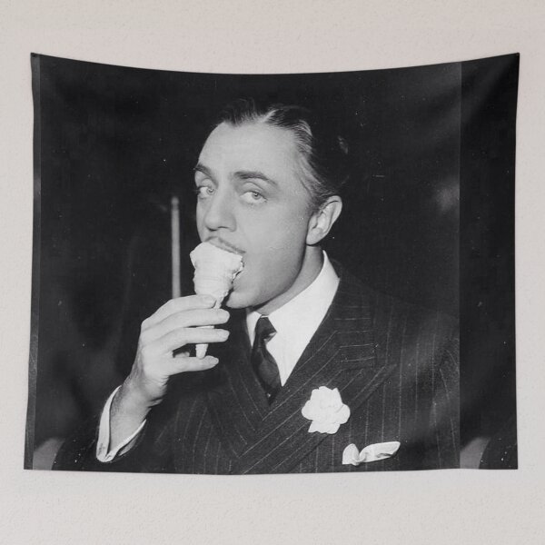 Item preview, William Powell eating ice cream  designed and sold by Leafyblues.