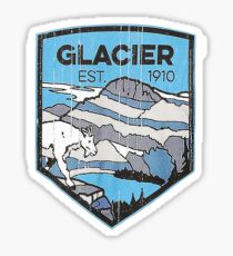 Pegatina Parque Nacional Glacier
