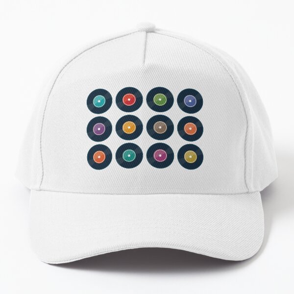Vinyl Record Collection Baseball Cap