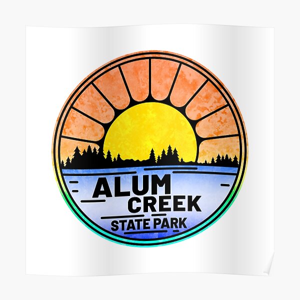 "Alum Creek State Park Ohio OH" Poster by TravelTime Redbubble