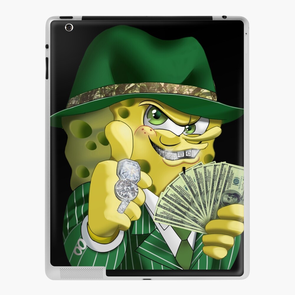 Gangster spongebob 2  iPad Case & Skin for Sale by KrisLouDes