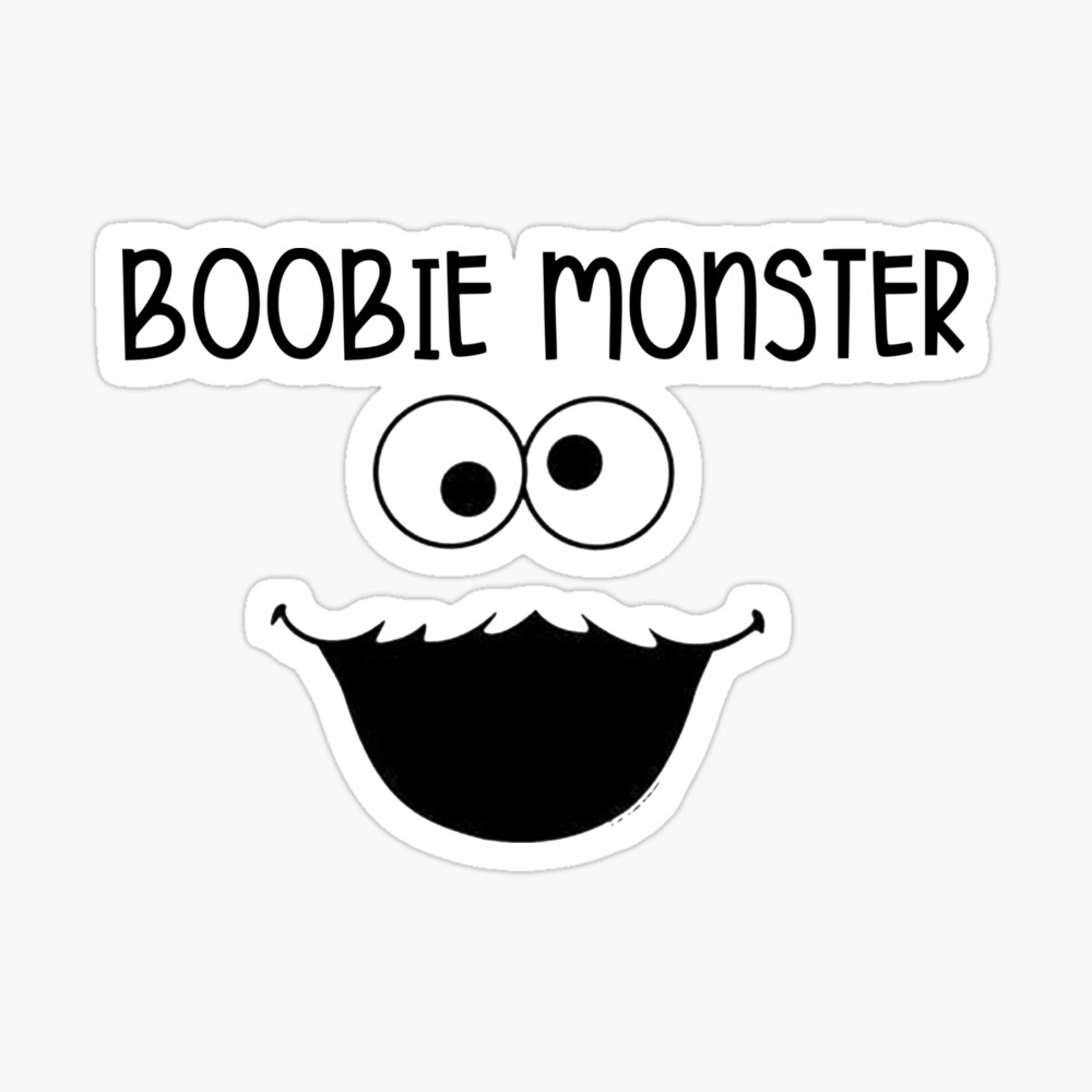 Boobie monster | Postcard