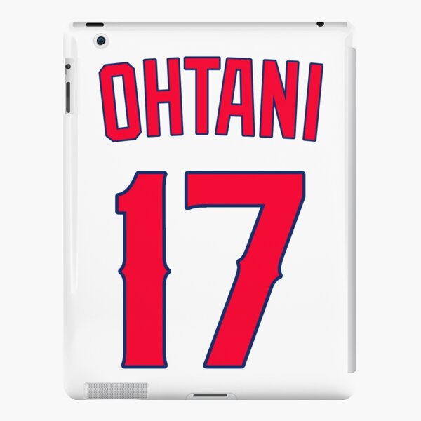 OHTANI 17 for Red Base iPhone Case for Sale by DAEWI PARK