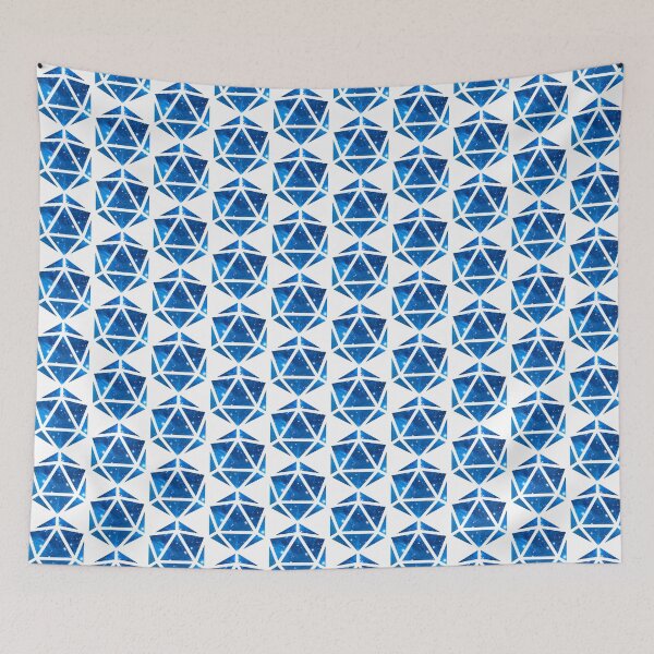 Artikelvorschau, Blaue Galexie D20 entworfen und verkauft von Swoerle.