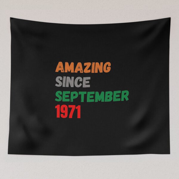 Item preview, amazing since september 1971 designed and sold by melshirt-shop.