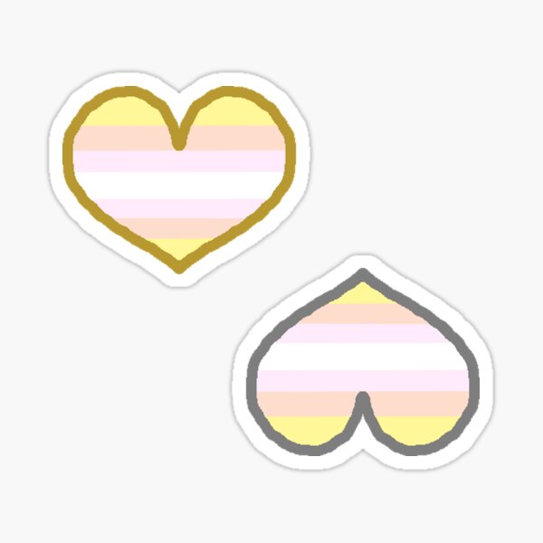 Pangender Pride Heart Sticker For Sale By Roxzania Redbubble 6044