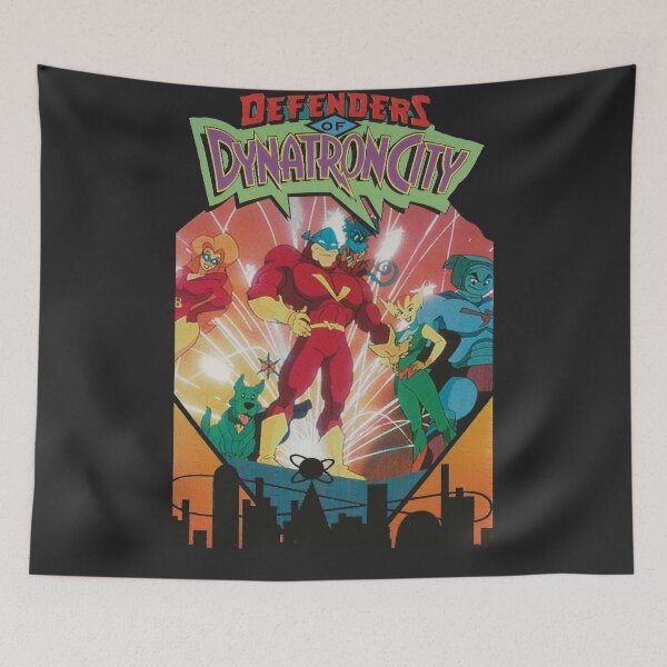 Item preview, Defenders of DynatronCity designed and sold by jakersvelmax.