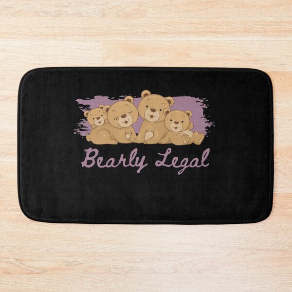 Item preview, Bearly Legal designed and sold by MenMakeSammichs.