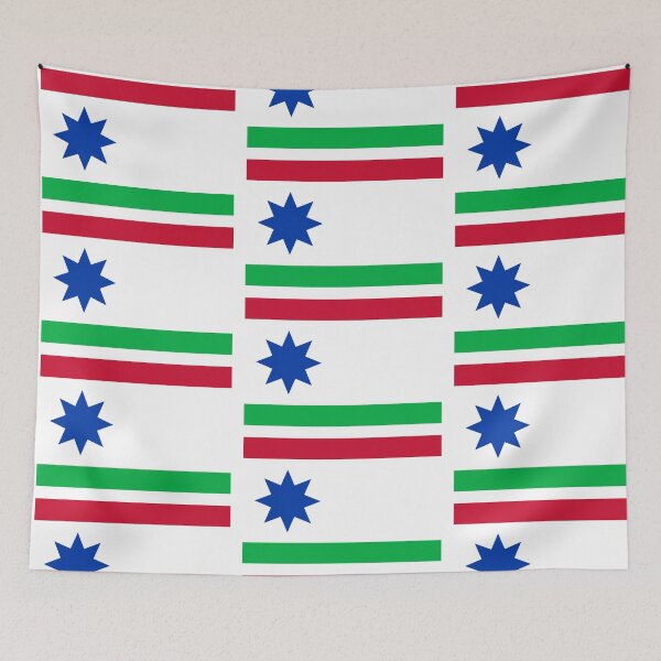 Item preview, Dutch municipality of Achtkarspelen, Friesland Flag designed and sold by Rich Anderson.