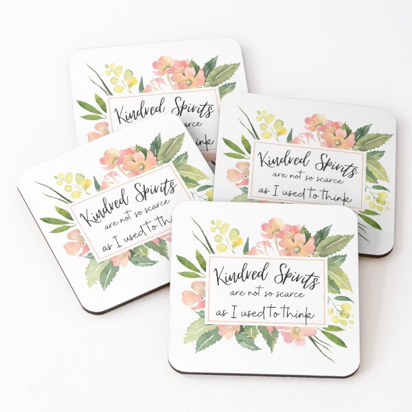 Item preview, Kindred Spirits Are Not So Scarce As I Used To Think Anne of Green Gables designed and sold by Kira Erickson.
