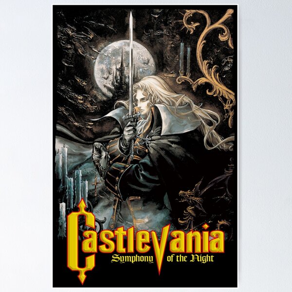 Item preview, Symphony Of The Night Coverart designed and sold by OnlyGoodSOTN.