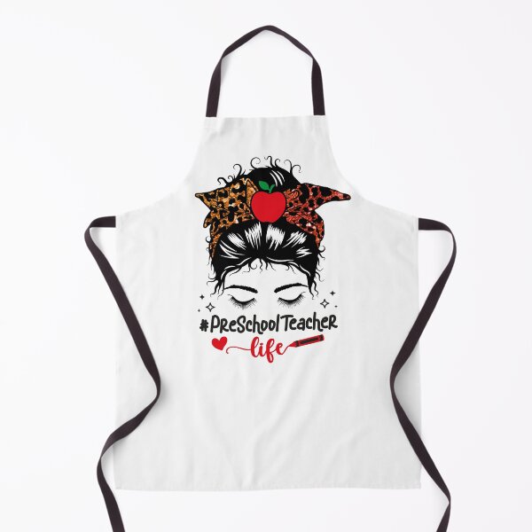 Item preview, Pre School Teacher Life, Messy bun. designed and sold by ShutterKapan.