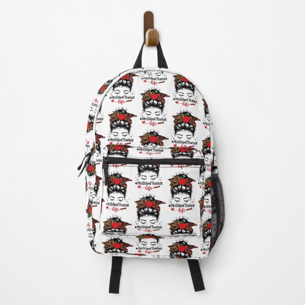 Item preview, Pre School Teacher Life, Messy bun. designed and sold by ShutterKapan.