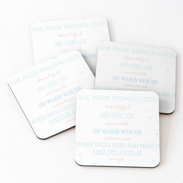 Item preview, Beautiful, Strong and Invincible designed and sold by Jess Preston.