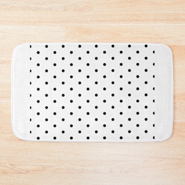Item preview, Black Poka Dots White Background designed and sold by RBDESIGN SHOP.