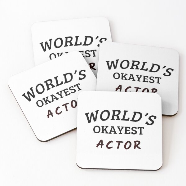 Item preview, World's okayest actor designed and sold by LYNNEAPUGH.