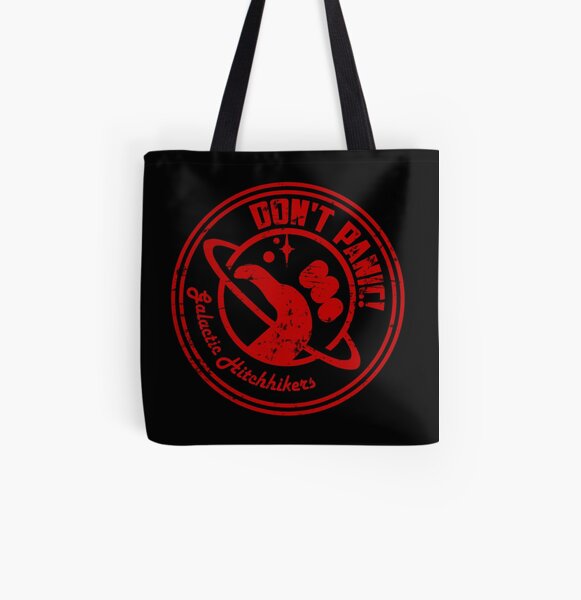 Galactic Hitchhikers Logo All Over Print Tote Bag