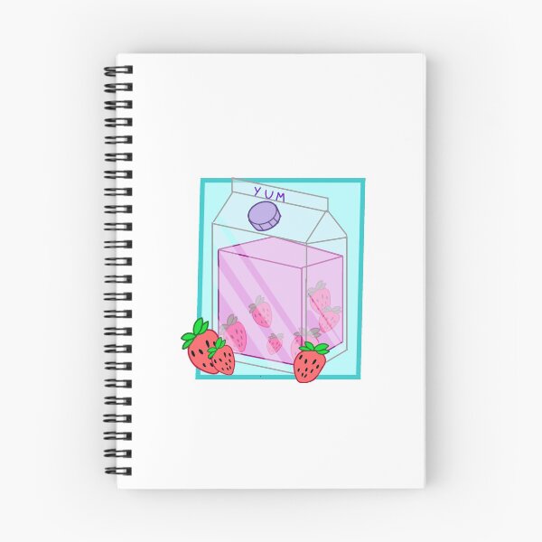 Item preview, Strawberry juice in milk carton designed and sold by KiwiKumis.