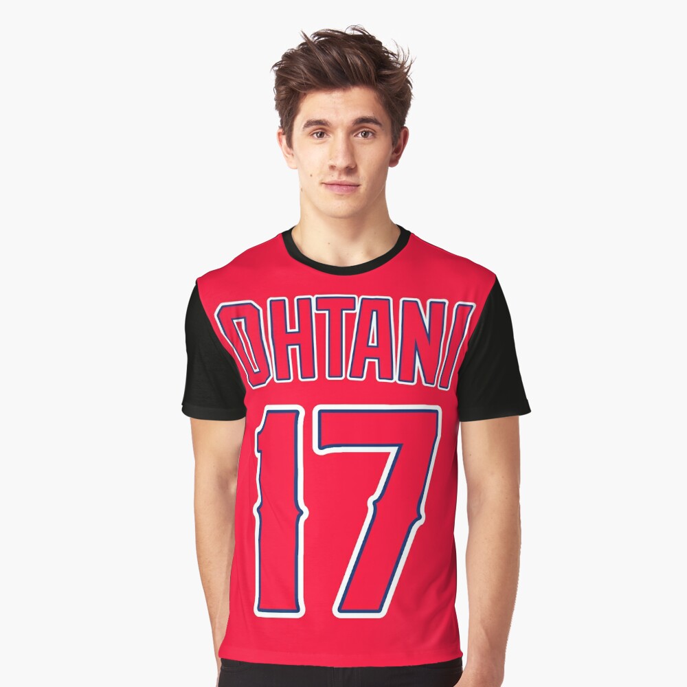 OHTANI 17 for Red Base Active T-Shirt for Sale by DAEWI PARK