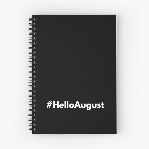Item preview, Hashtag Hello August designed and sold by HashtagZone.