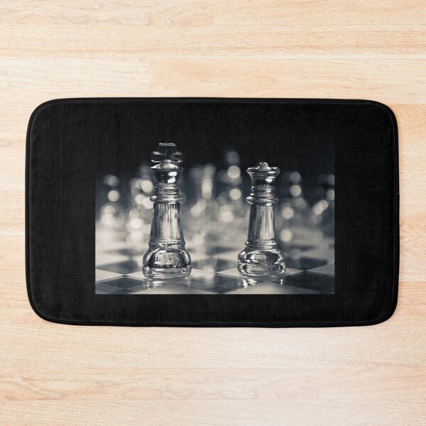 Item preview, Silver Chess King and Queen designed and sold by GambitChess.