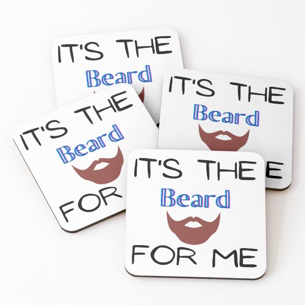 Item preview, It's the Beard for me #CoworkerCollab designed and sold by GeoTeasters.
