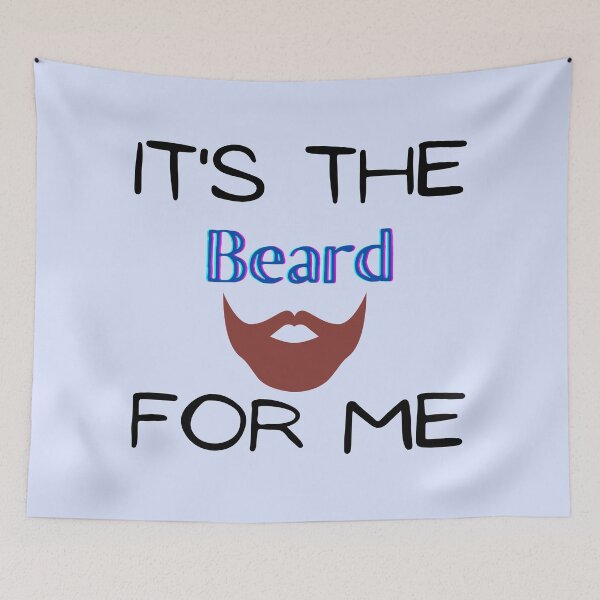 Item preview, It's the Beard for me #CoworkerCollab designed and sold by GeoTeasters.