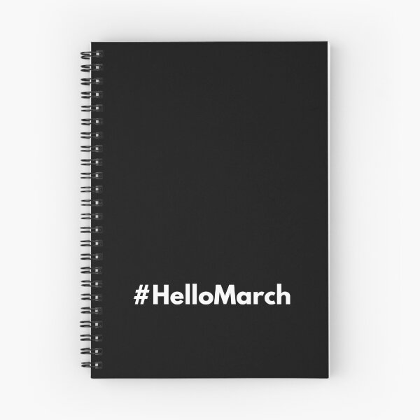 Item preview, Hashtag Hello March designed and sold by HashtagZone.