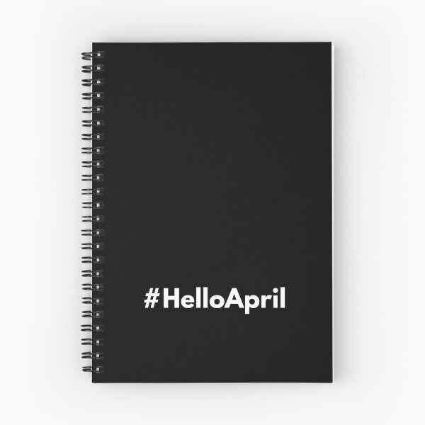 Item preview, Hashtag Hello April designed and sold by HashtagZone.