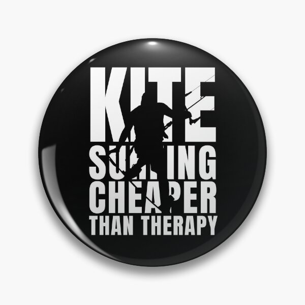 Item preview, Kite Surfing Cheaper Than Therapy designed and sold by Crafty-Mornings.