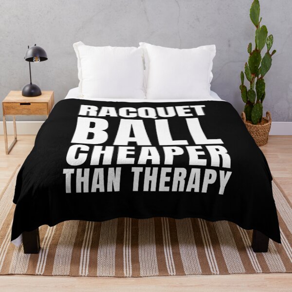 Item preview, Racquetball Cheaper Than Therapy designed and sold by Crafty-Mornings.
